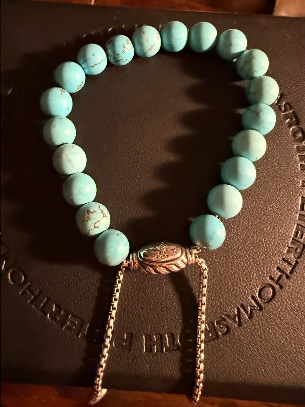 David Yurman turquoise bracelet